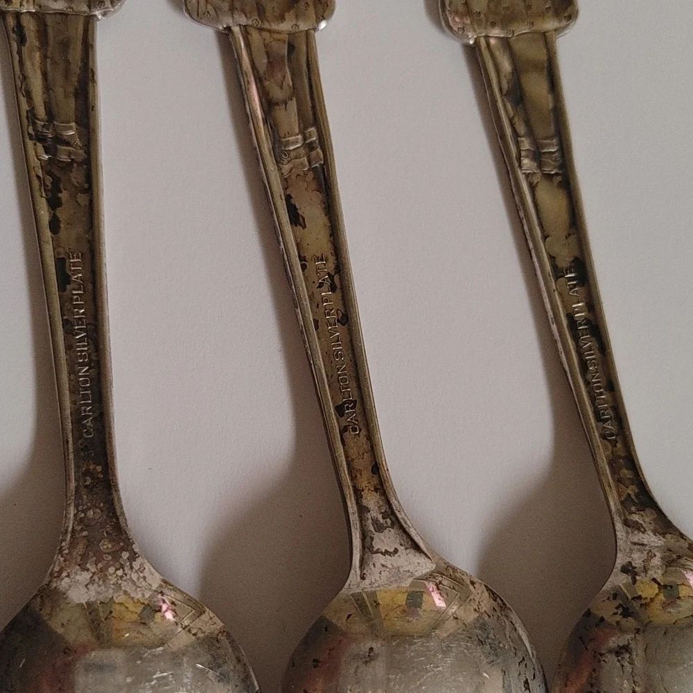 Full Set Carlton Silver Plate Dionne Quintuplets Spoons